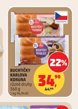 BUCHTIČKY KARLOVA KORUNA - Penny Market aktualniletaky.eu