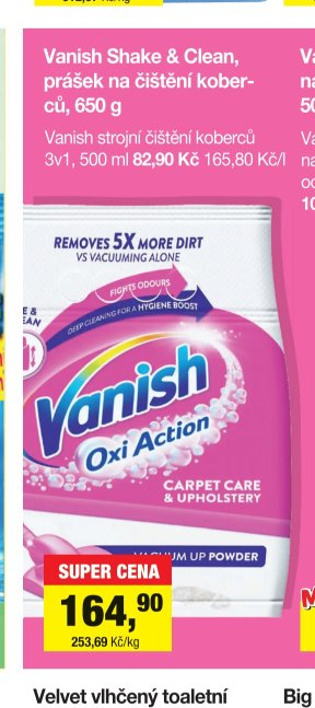 Vanish Shake & Clean