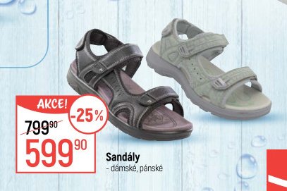 Sandály - dámské, pánské