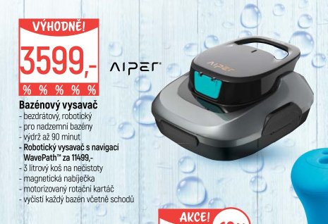 Bazénový vysavač WavePath
