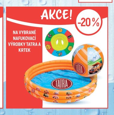 Produkty Tatra a Krtek