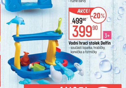 Vodní hrací stolek Delfín - Globus aktualniletaky.eu