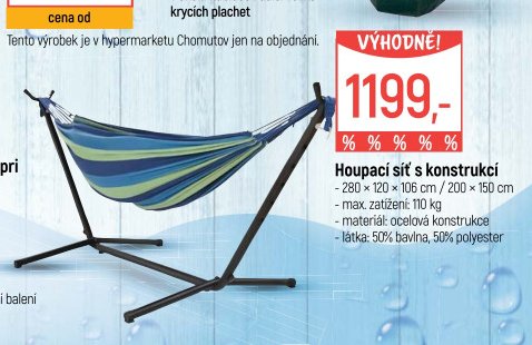 Houpací síť s konstrukcí - Globus aktualniletaky.eu