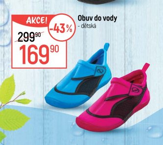 Obuv do vody - dětská