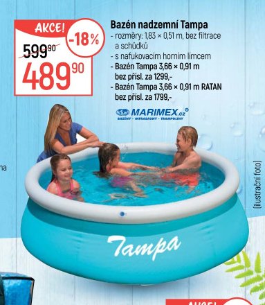 Bazén nadzemní Tampa