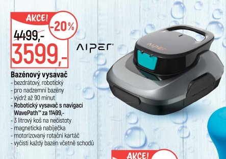 Bazénový vysavač WavePath