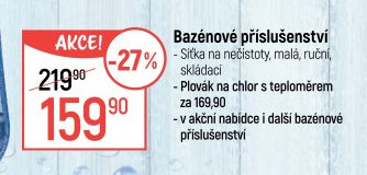 Bazénové příslušenství