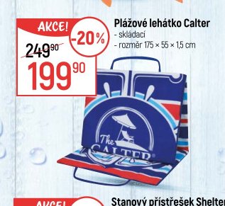 Plážové lehátko Calter