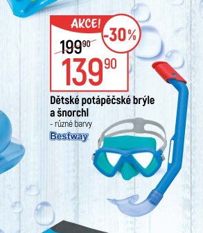 Dětské potápěčské brýle a šnorchl