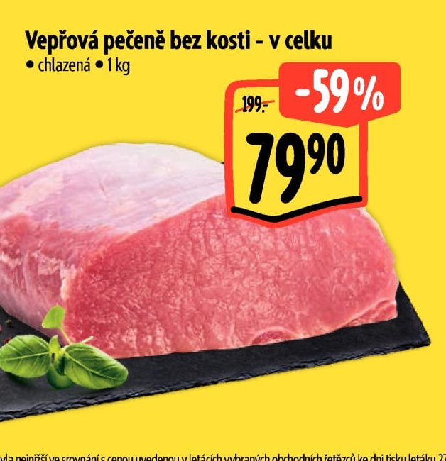 Vepřová pečeně bez kosti – v celku - Albert aktualniletaky.eu
