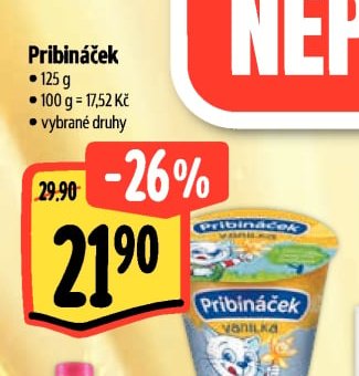 Pribináček - Albert aktualniletaky.eu