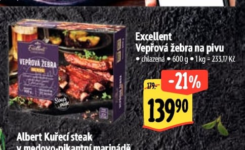 Excellent Vepřová žebra na pivu - Albert aktualniletaky.eu