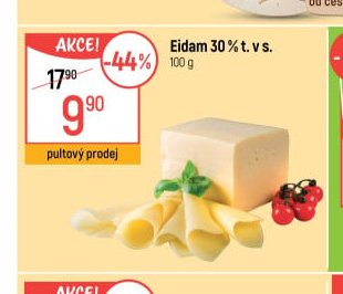 Eidam 30% t. v s.