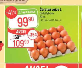 Čerstvá vejce L