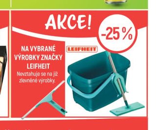 Na vybrané výrobky značky Leifheit