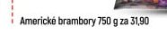 Americké brambory 750 g