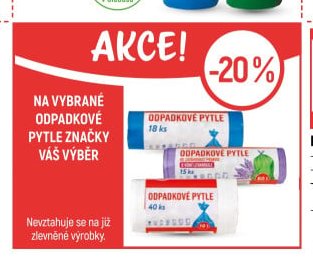 Váš Výběr Odpadkové pytle