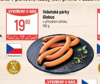 Vídeňské párky Globus