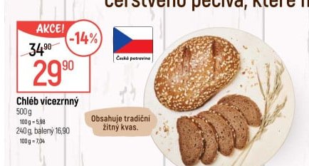 Chléb vícezrnný
