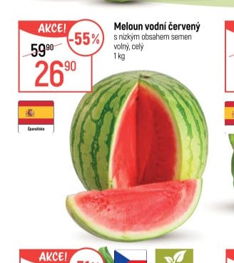 Meloun vodní červený
