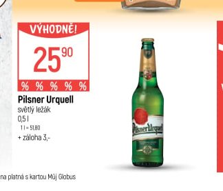 Pilsner Urquell - Globus aktualniletaky.eu