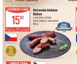 Ostravská klobása Globus - Globus aktualniletaky.eu
