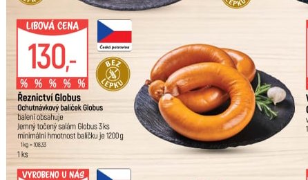 Řeznictví Globus Ochutnávkový balíček Globus - Globus aktualniletaky.eu
