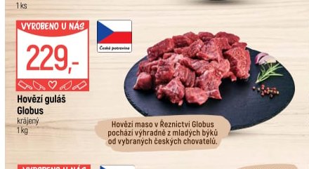 Hovězí guláš Globus - Globus aktualniletaky.eu