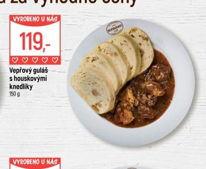 Vepřový guláš s houskovými knedlíky - Globus aktualniletaky.eu