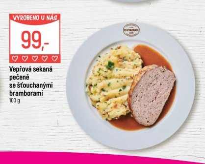 Vepřová sekaná pečeně se šťouchanými bramborami - Globus aktualniletaky.eu