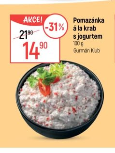 Pomazánka á la krab s jogurtem - Globus aktualniletaky.eu