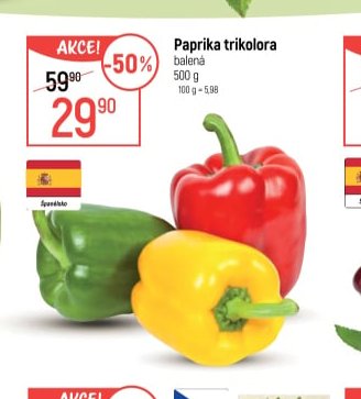 Paprika trikolora - Globus aktualniletaky.eu