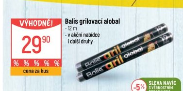 Balis grilovací alobal