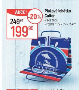 Plážové lehátko Calter