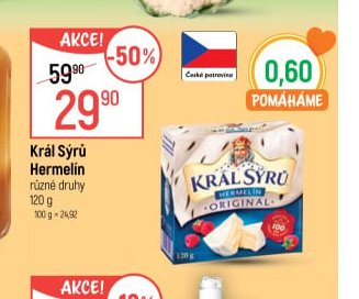 Král Sýrů Hermelín