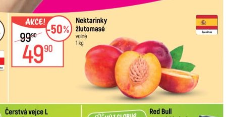 Nektarinky žlutomasé