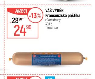 Francouzská paštika různé druhy 300 g