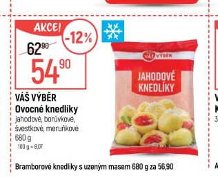 Váš Výběr Ovocné knedlíky 680 g