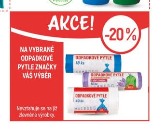 Váš výběr Odpadkové pytle