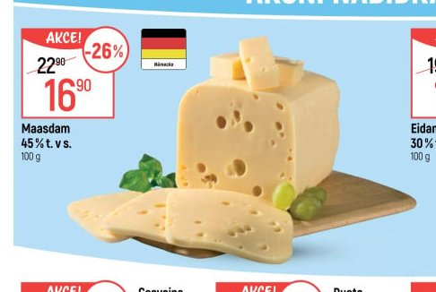 Maasdam 45 % t. v s.