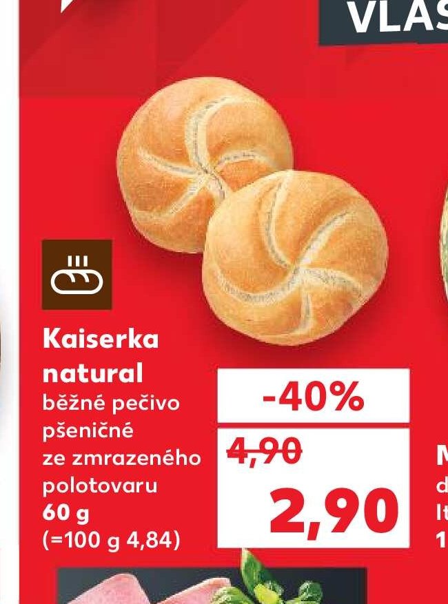 Kaiserka natural 60 g