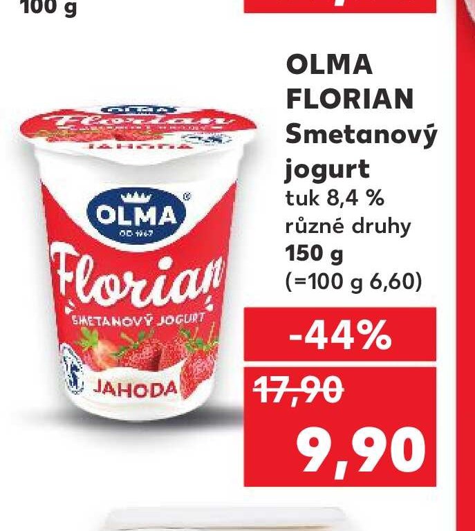Olma Florian Smetanový jogurt 150 g