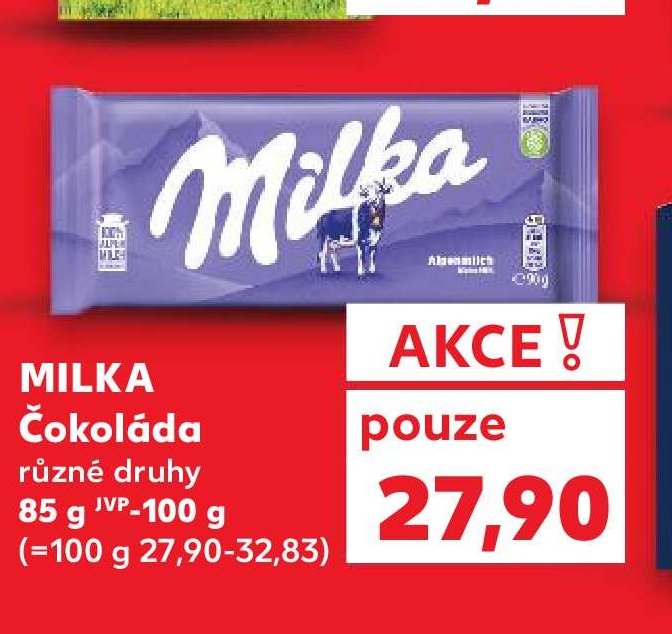 Milka Čokoláda 85 g