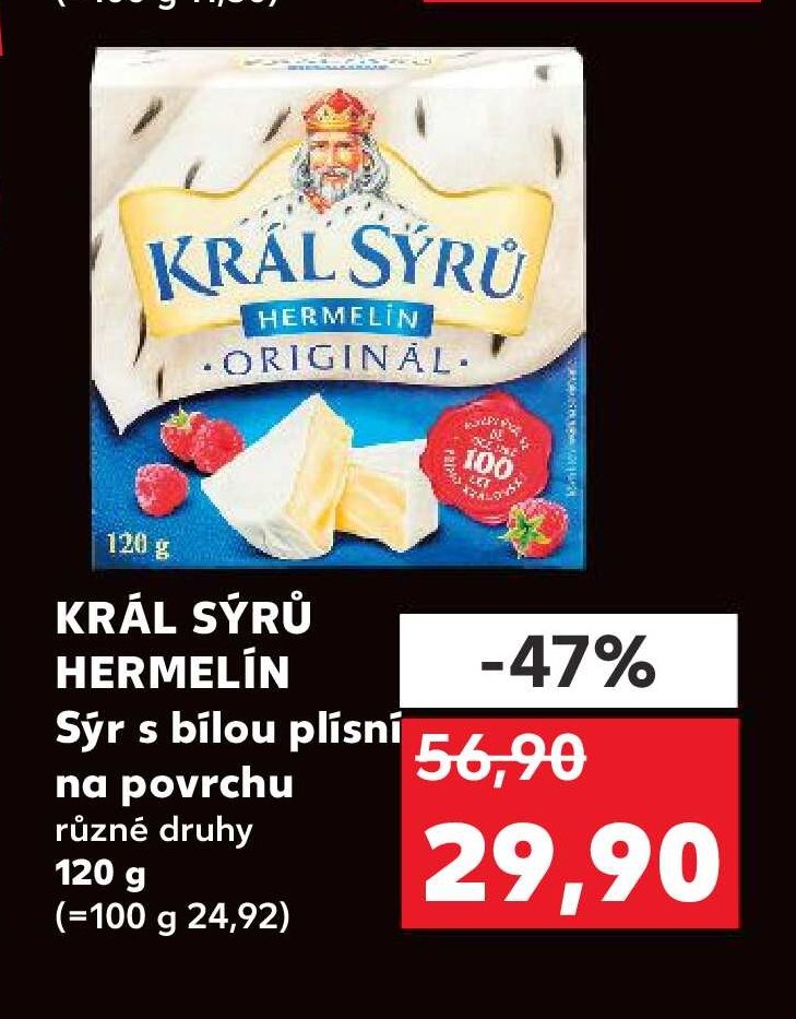 KRÁL SÝRŮ HERMELÍN