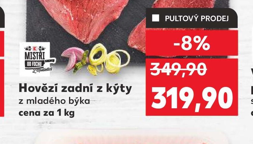 Hovězí zadní z kýty