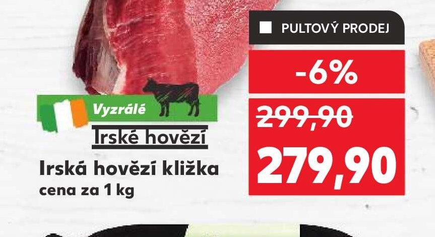 Irské hovězí kližka