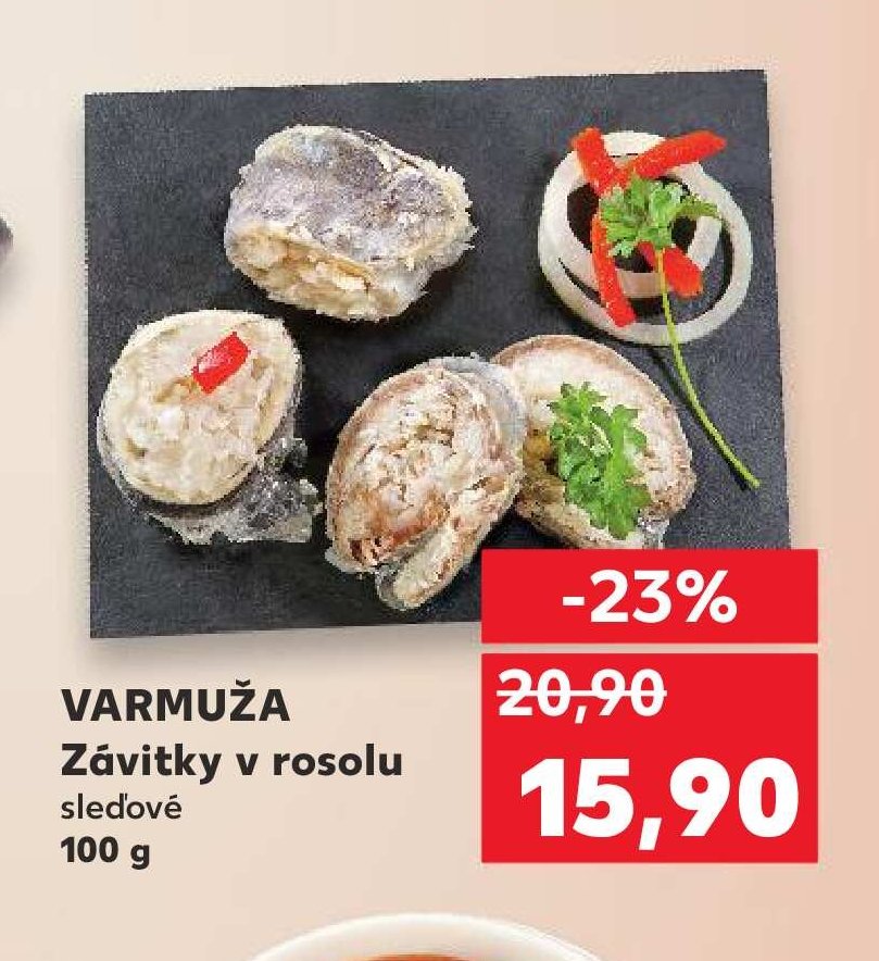 VARMUŽA Závitky v rosolu