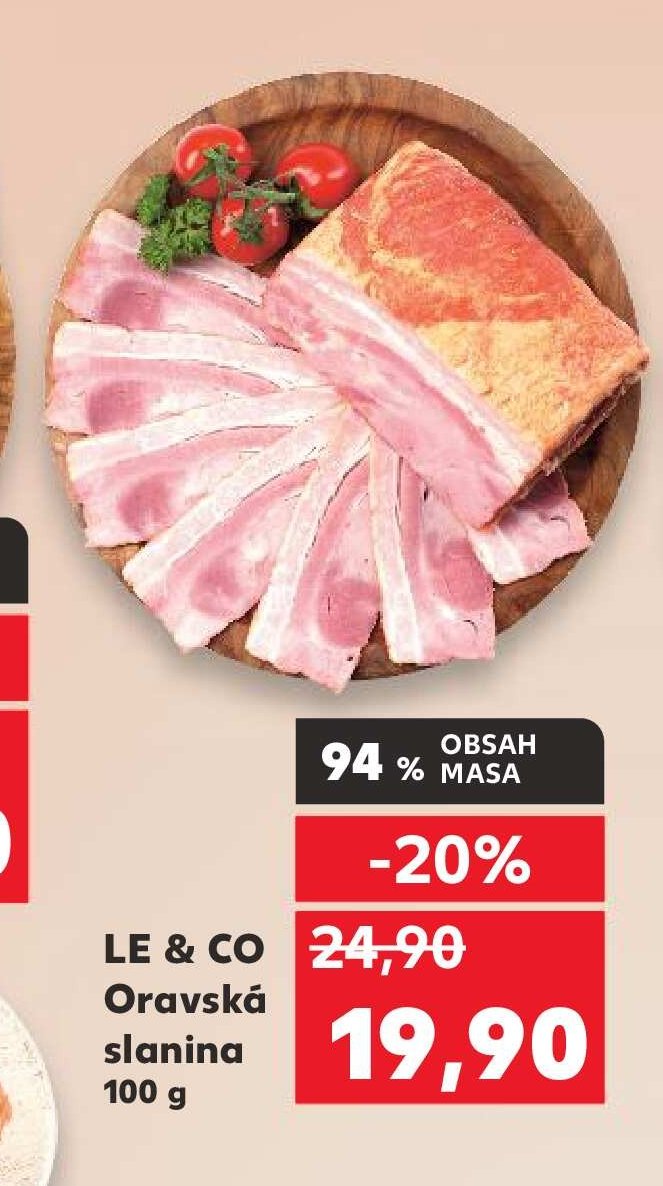 LE & CO Oravská slanina