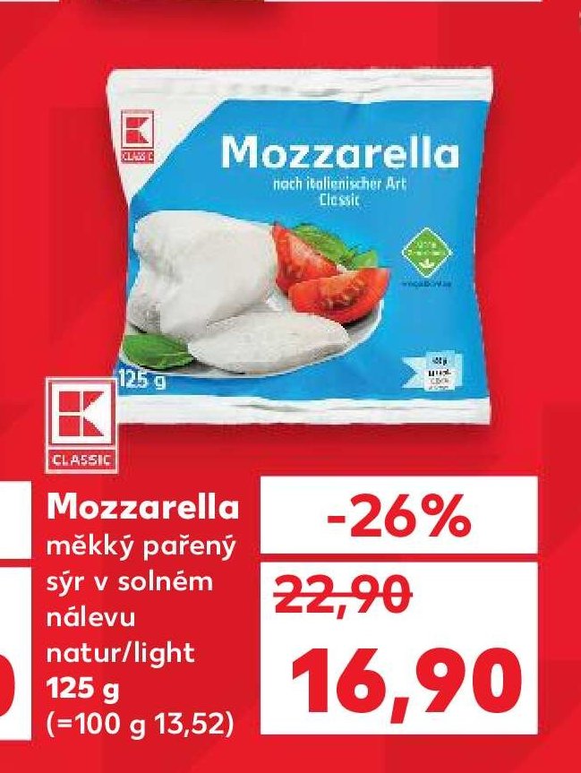 Mozzarella - Kaufland aktualniletaky.eu
