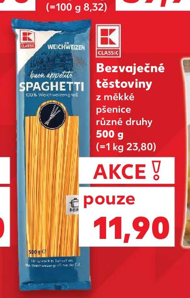 Bezvaječné těstoviny